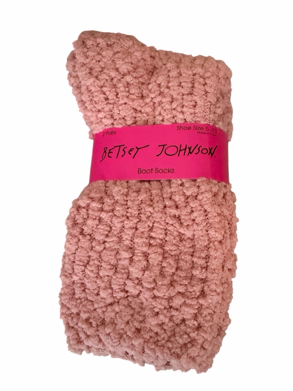 Betsey Johnson 2pk Boot Socks